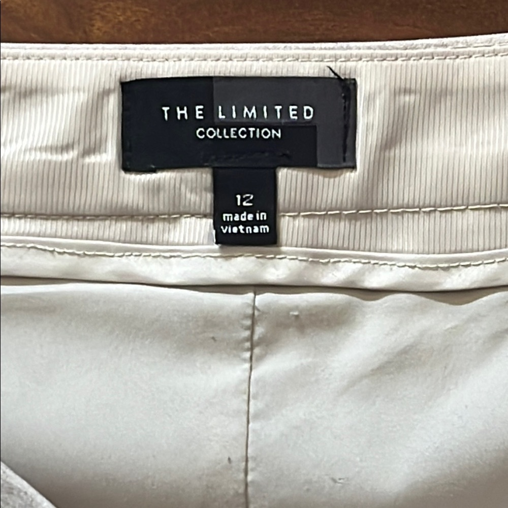 The Limited Cream Pencil Skirt Size 12 - Picture 3 of 8